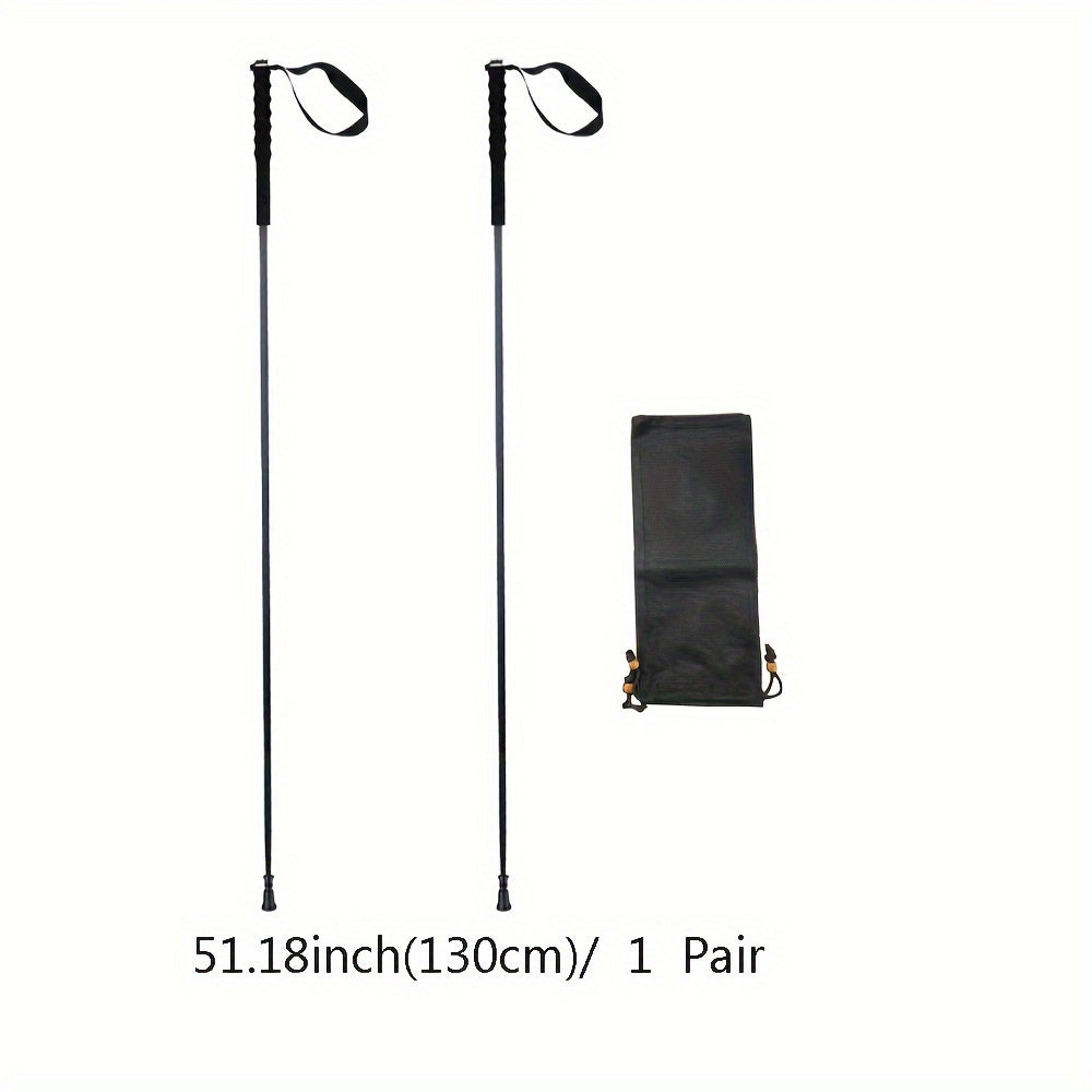 Ultra Light Carbon Trekking Sticks 2 Pack for Sports and Climbing