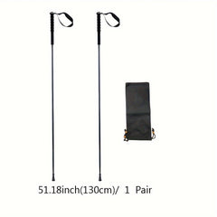 Ultra Light Carbon Trekking Sticks 2 Pack for Sports and Climbing