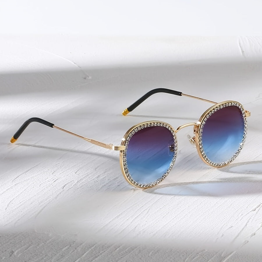 Fashionable Casual Round Vintage Sunglasses