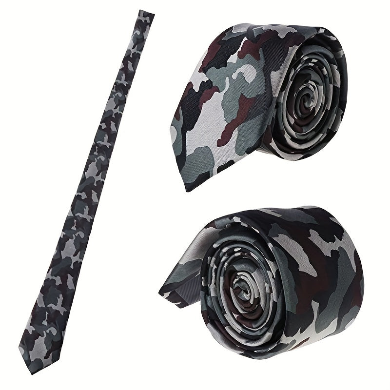 Men's Camouflage Tie Uniform Tie