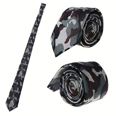 Men's Camouflage Tie Uniform Tie