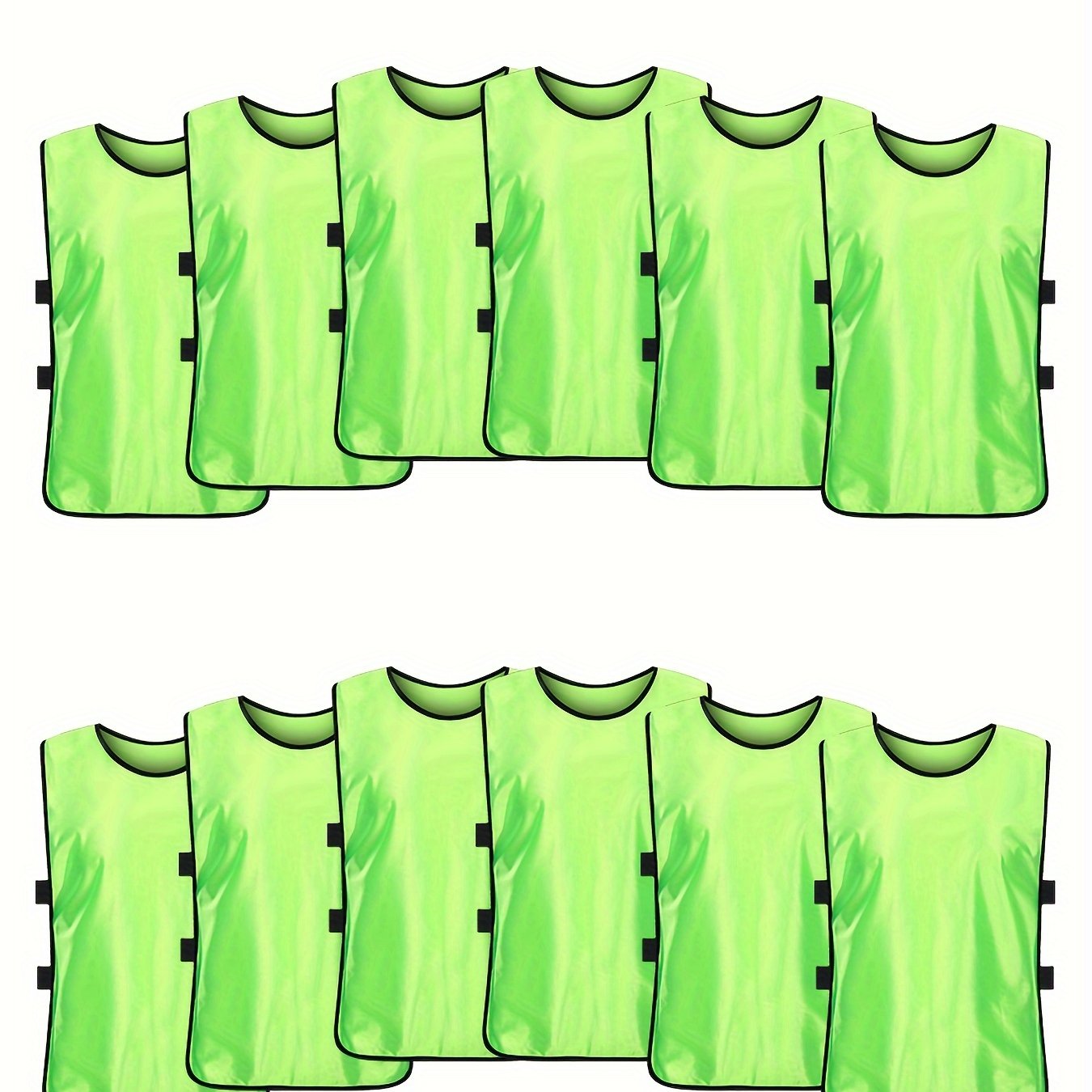 12pcs Athletic Scrimmage Training Vest Soccer Basketball Practice