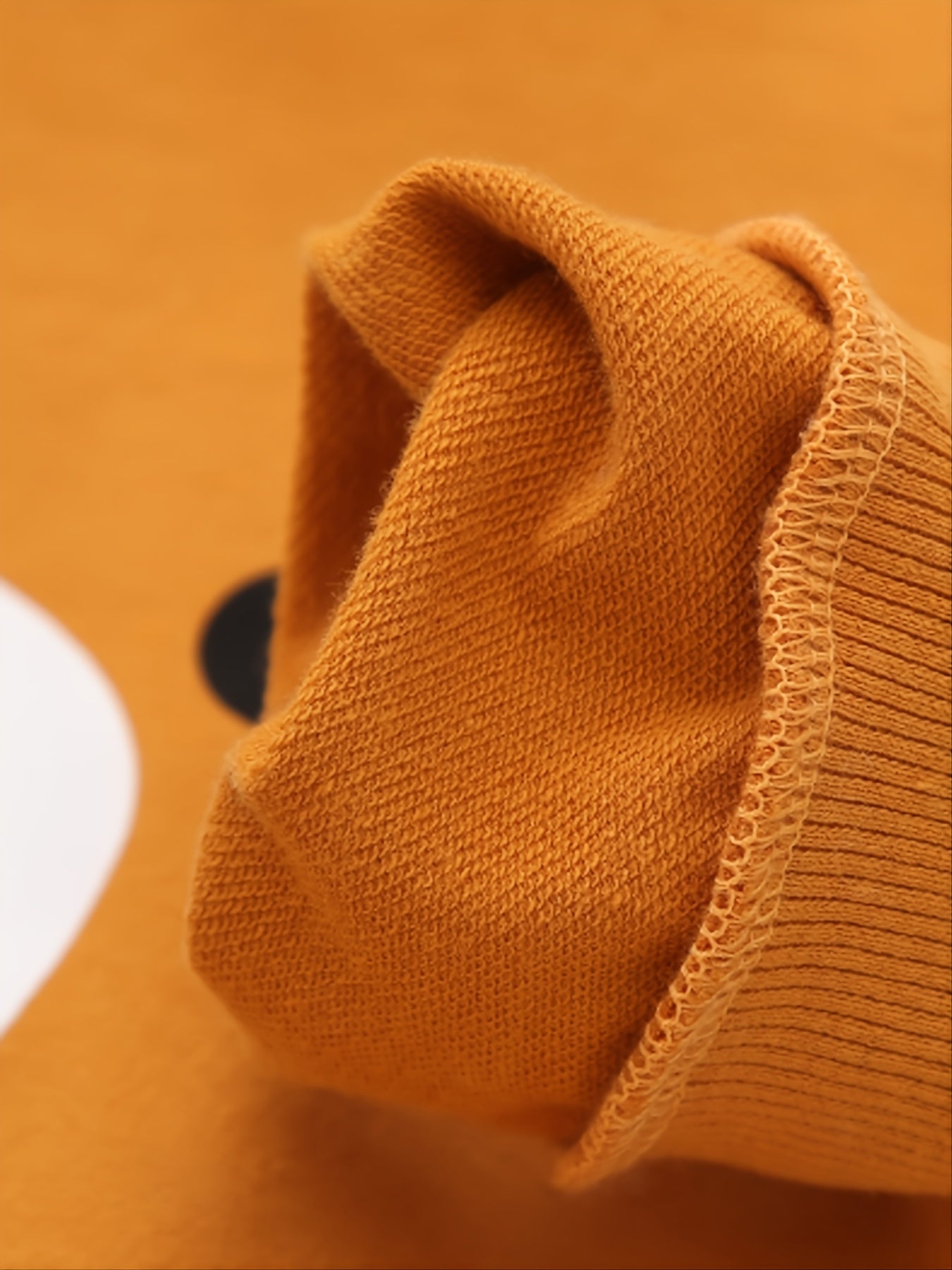 Boys Bear Print Sweatshirt Autumn Winter