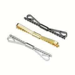 3pcs Retro Collar Clip Shirt Suit Collar Tie Clip Men's Daily Clothing Accessori