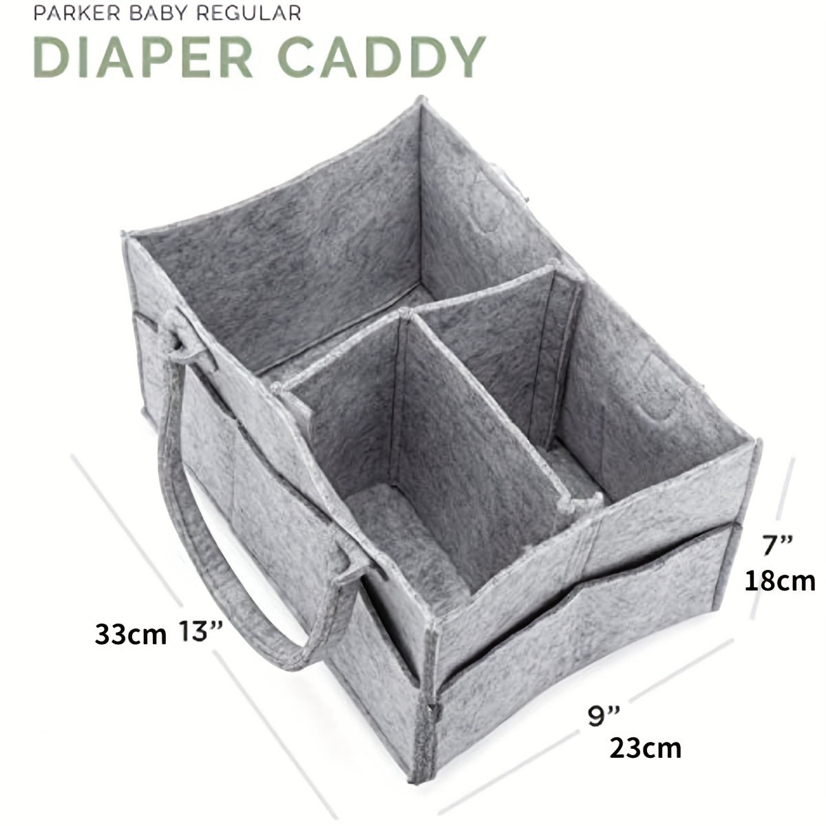 Portable Car Travel Organizer Diaper Caddy Nursery Storage Bin Tote Bag