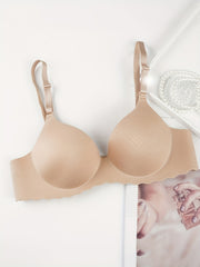 Leopard Print Push Up Bra High Support T shirt Bra Women's Lingerie