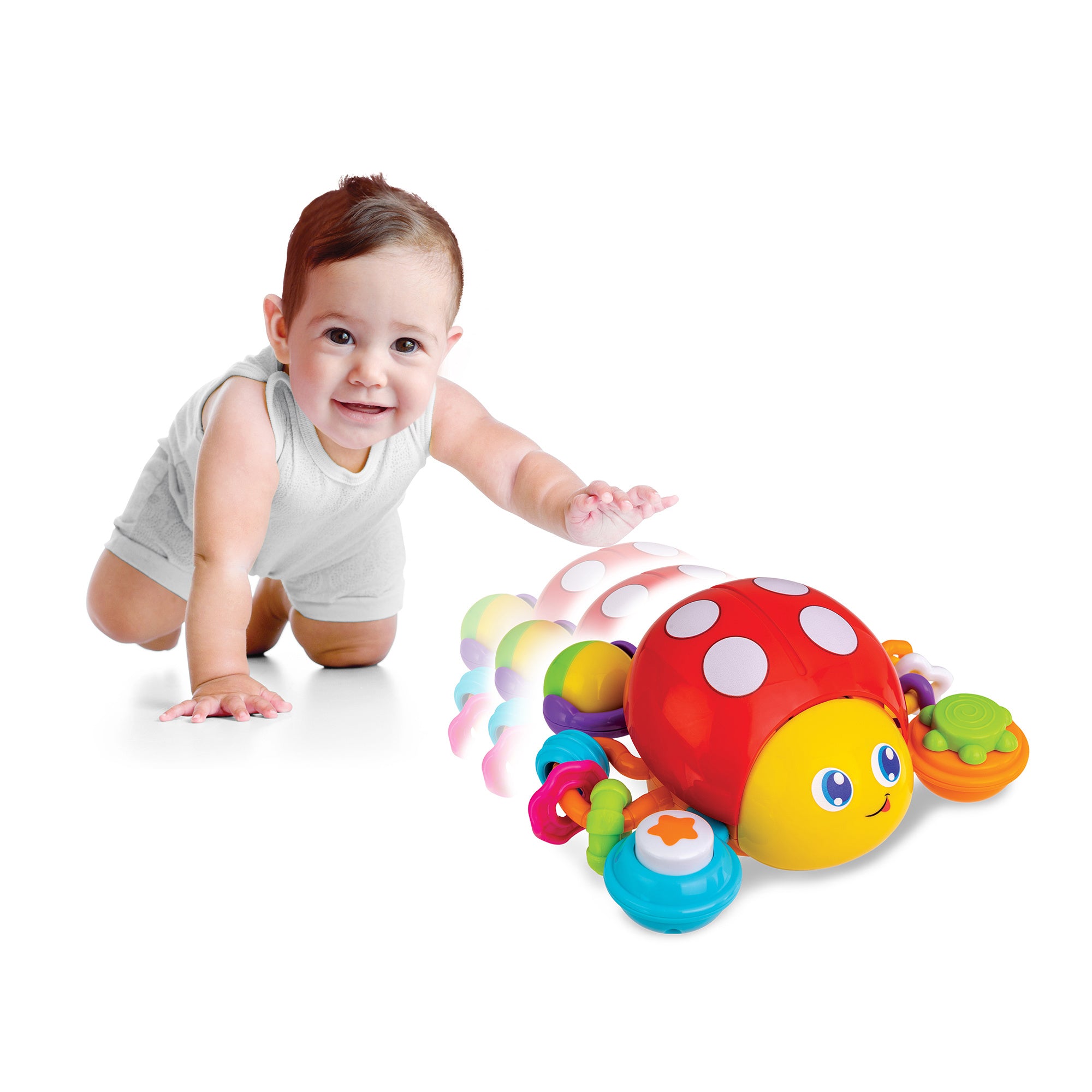 Press 'N Go Activity Ladybug Toy