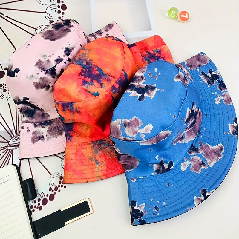 Double-sided Foldable Bucket Hat - All-match Sun Hat
