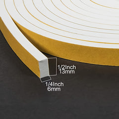 High Density Foam Weather Stripping Door Seal Tape Roll