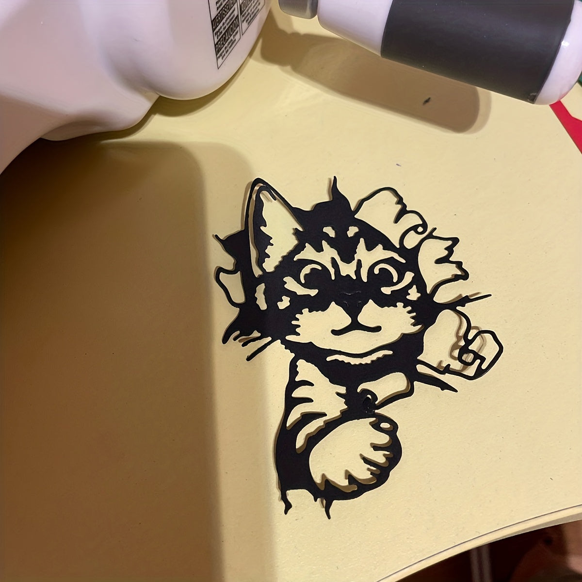 Cat Cutting Die DIY Scrapbooking Album Metal Cutting Die