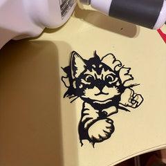 Cat Cutting Die DIY Scrapbooking Album Metal Cutting Die