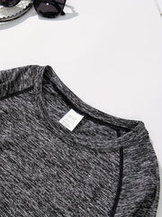 Breathable Women's Long Sleeve Running Shirt for Gym