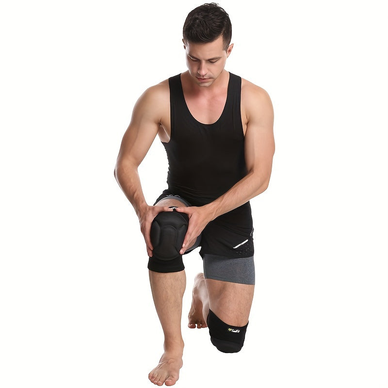 2pcs Volleyball Knee Pads Thick Sponge Support for Sports