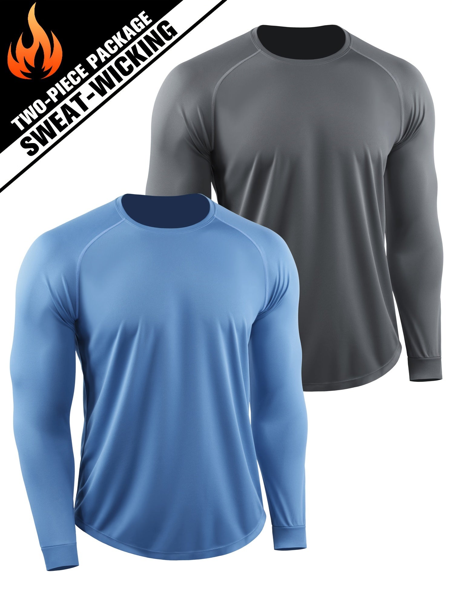 Men's Quick Drying Long Sleeve Compression T-shirt