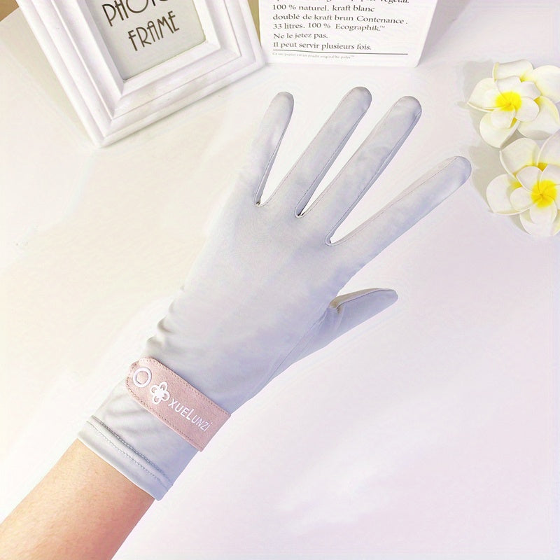 Women's Sun Protection Gloves Cooling Cycling UV Protection