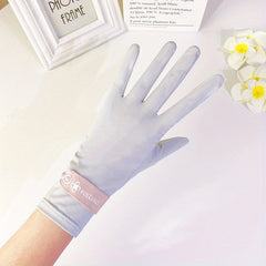 Women's Sun Protection Gloves Cooling Cycling UV Protection