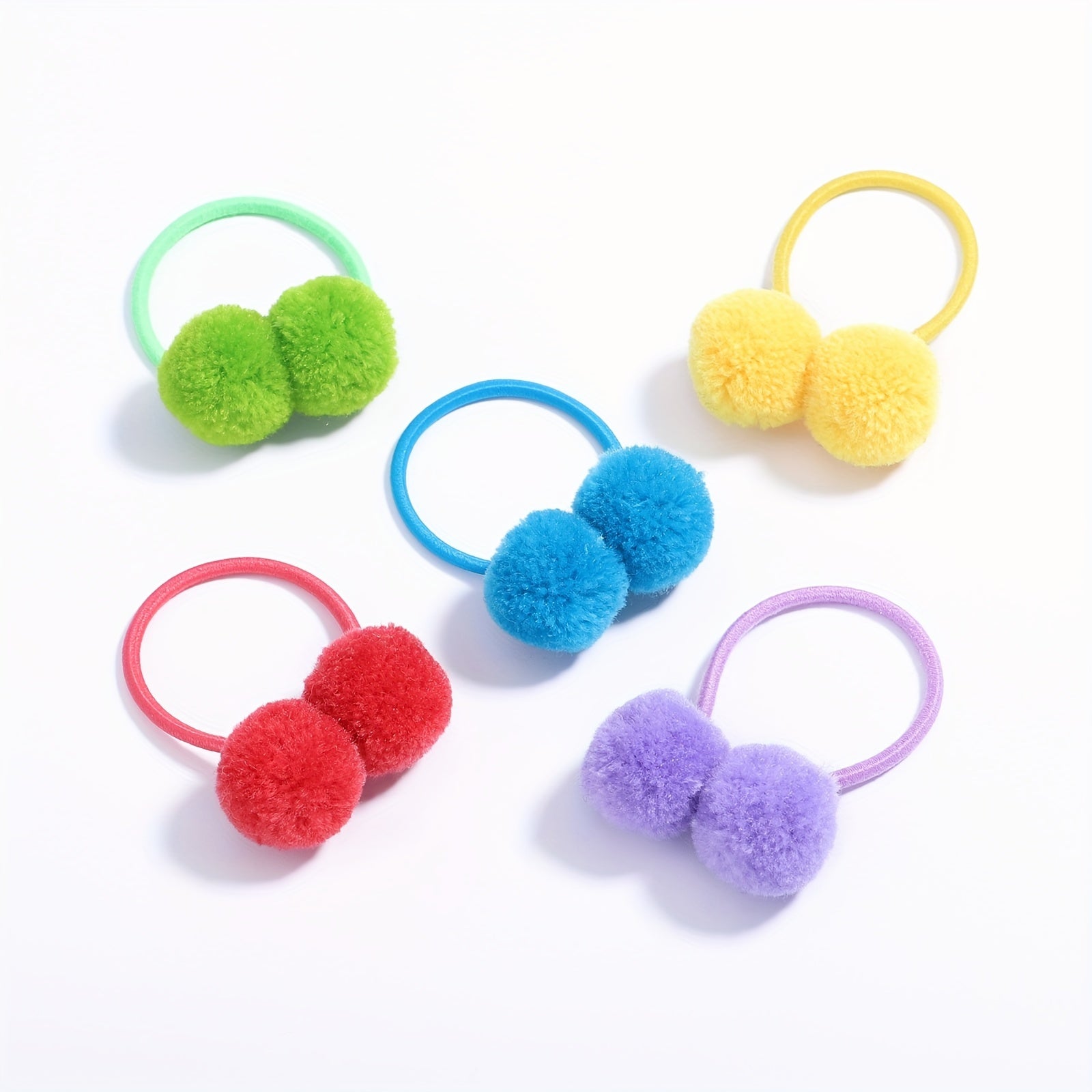 20 Piece Hair Ties for Baby Girls at Parties and Festivals
