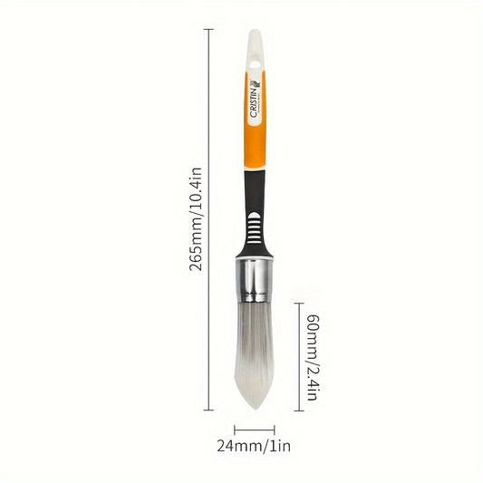 Synthetic Sash Paintbrush Round Brush 7 3 Mixture POF 3k Handle
