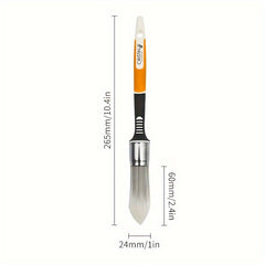 Synthetic Sash Paintbrush Round Brush 7 3 Mixture POF 3k Handle
