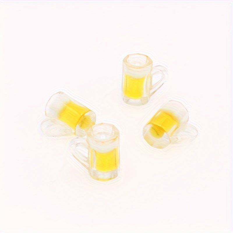 5pcs 1:12 Mini Dollhouse Beer Cup Model Pocket Accessories Scene Toy