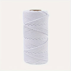 1pc Christmas Cotton Rope DIY Hand-woven Rope for Decorations