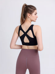 Women's Summer Push Up Yoga Bra Fitness Sports Bra