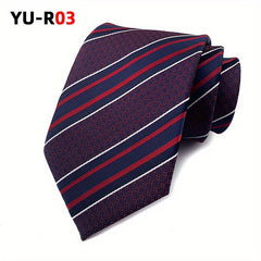 British Gentleman Striped Men's Tie Suit Street Style