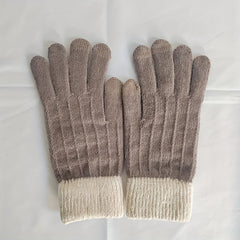 Stretch Knitted Full Finger Touch Screen Gloves