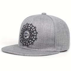 Big Eye Embroidery Snapback Hat Unisex Hip Hop Baseball Cap