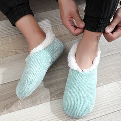 Men's Cozy Fleece Indoor Slippers Sock
