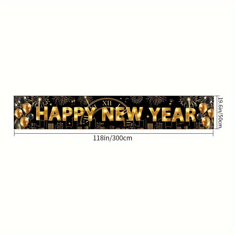 Year Backdrop Banner Cloth Background for Party Decorations