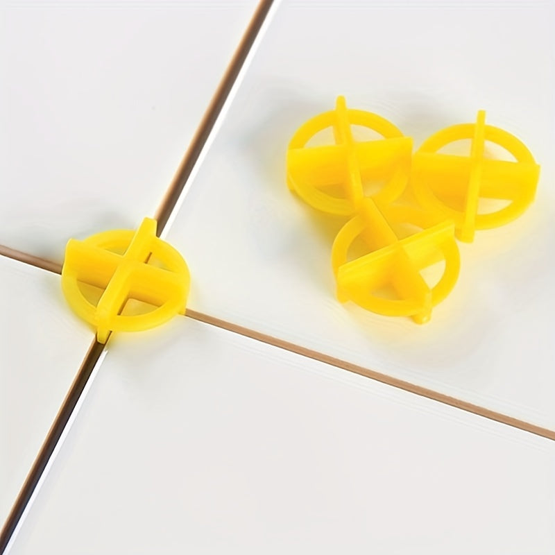 100pcs Tile Leveler Removable Cross Tile Cross Card Seam Plastic Tile
