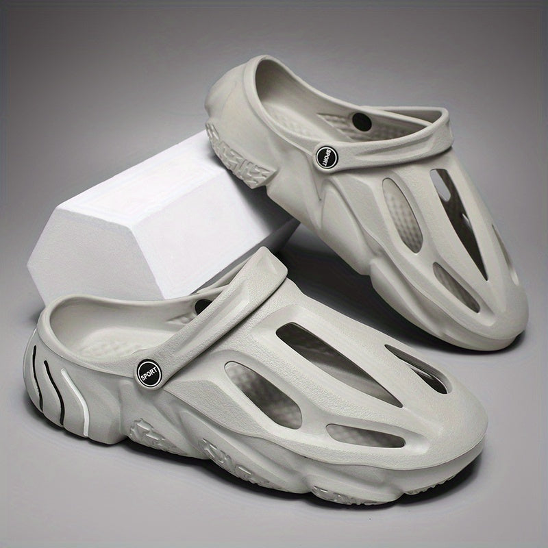 Men's Lightweight Slip On Platform Clogs Unisex Sandals