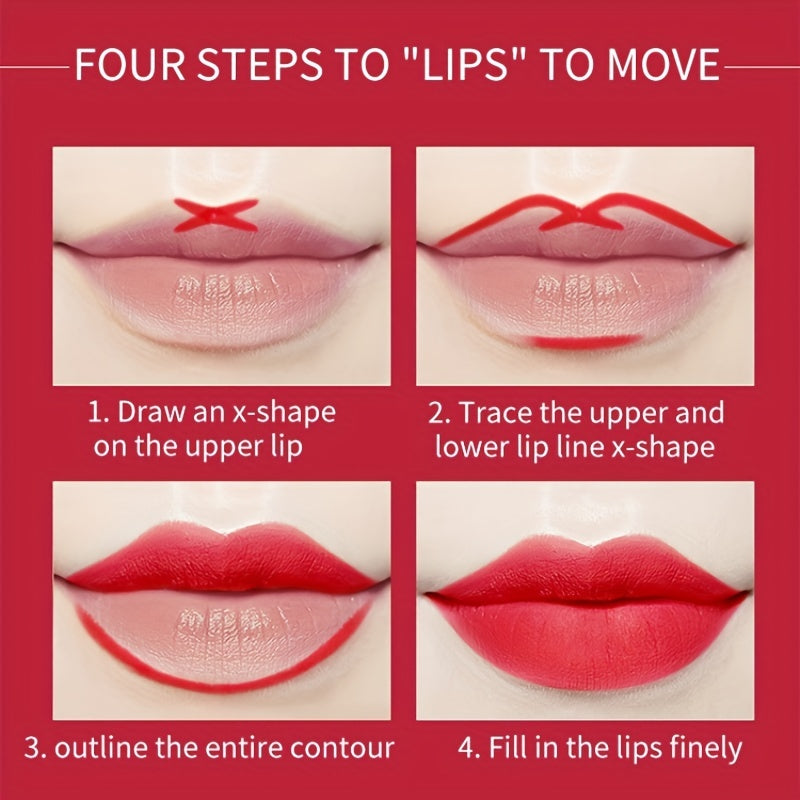 12 Colors Matte Lip Liner Pencil Set Waterproof Long Lasting Velvet Lip Liners