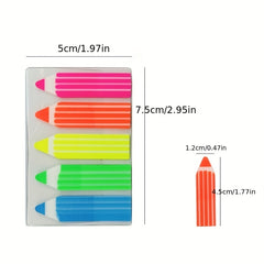 400 Transparent Sticky Index Tabs Writable Label Stickers