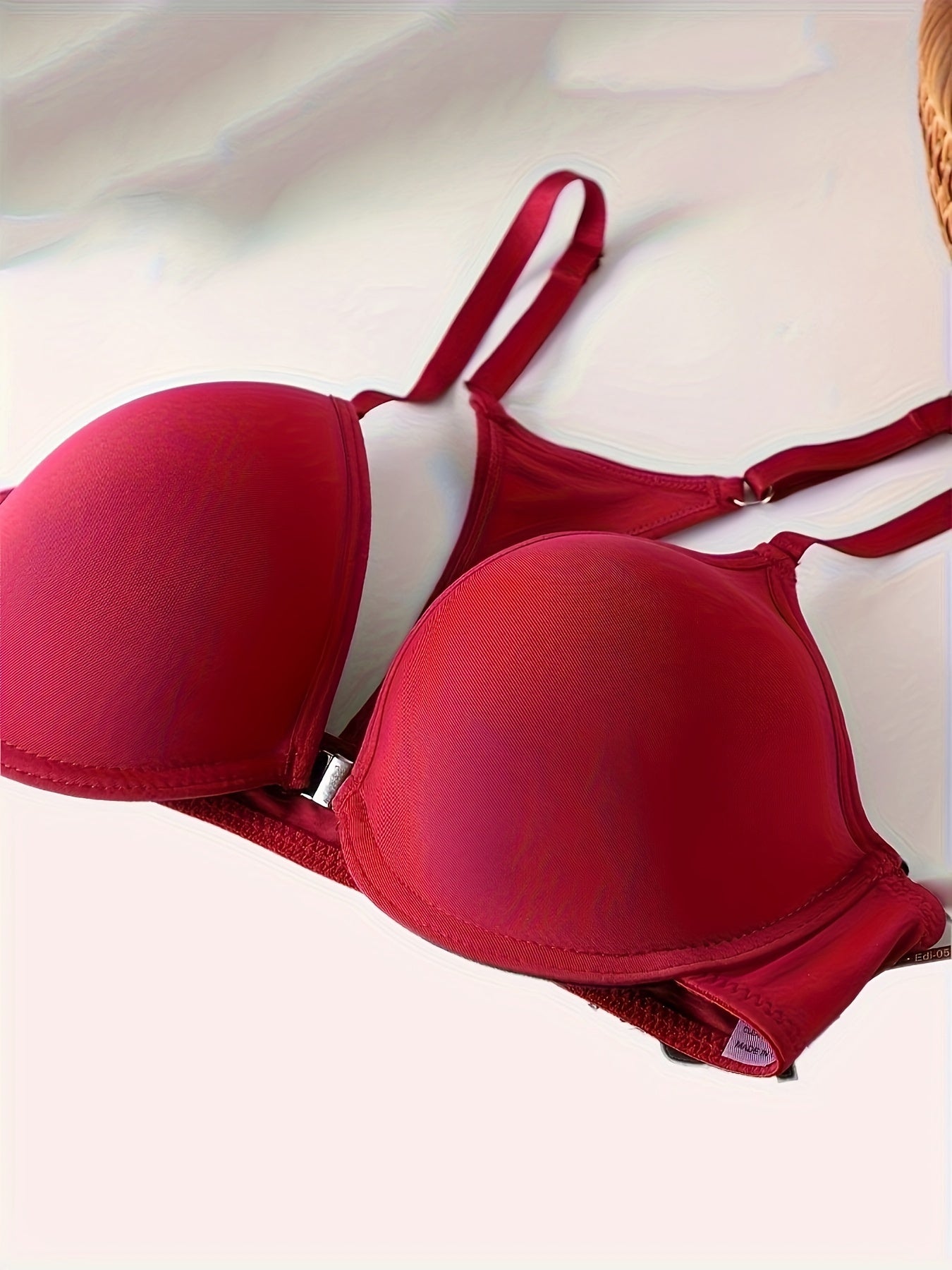 Front Buckle Push Up Bra Comfy & Breathable Women's Lingerie