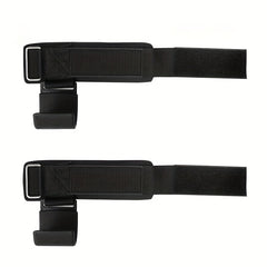 Weight Lifting Wrist Band With Hooks Hand Grip Support Wrist Straps