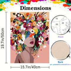 Judoit Paint By Number For Adults Moon Mushroom Forest