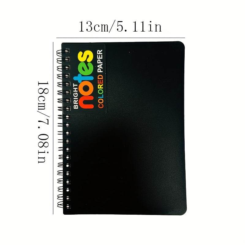 Rainbow Spiral Notebook Thick Lined Pages Multicolor Cover HIGHER NOTES