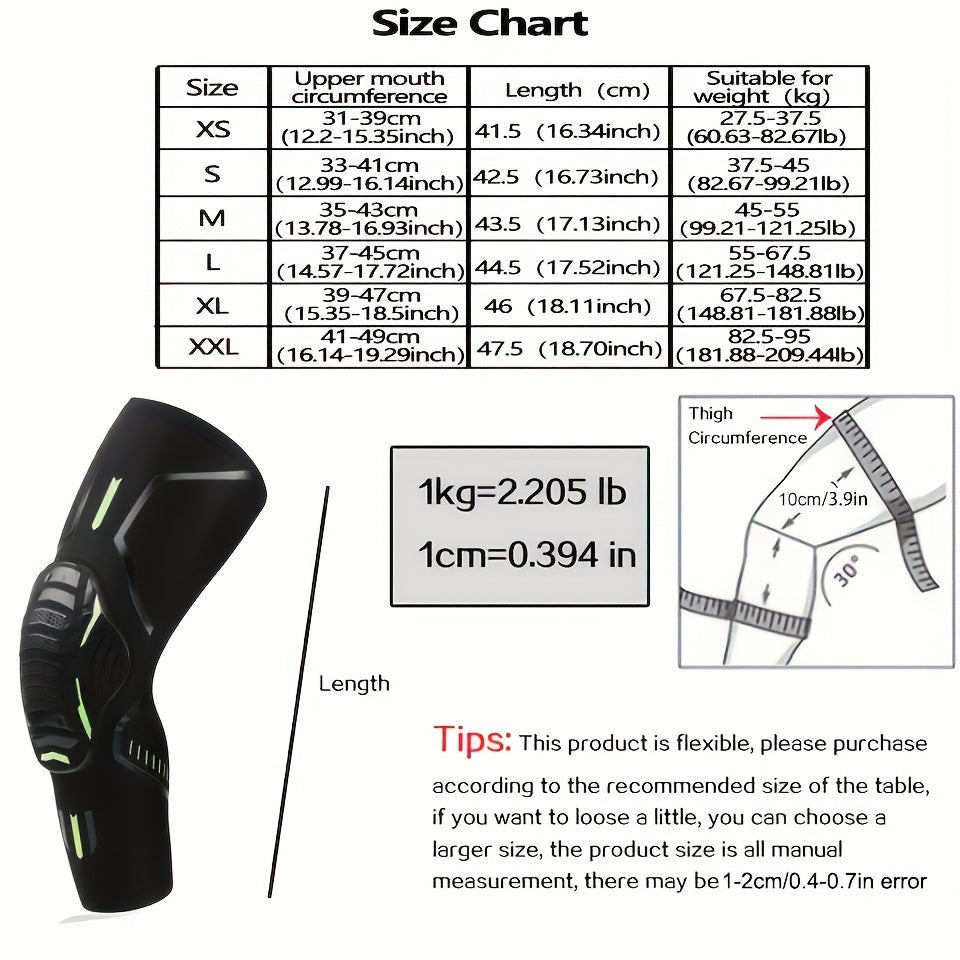2pcs Honeycomb Anti-collision Knee Pads for Sports