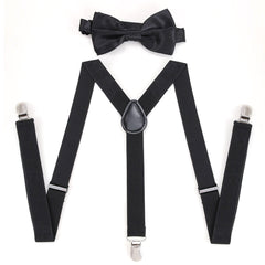 Men's 1inch Wide Plain Suspenders Overall