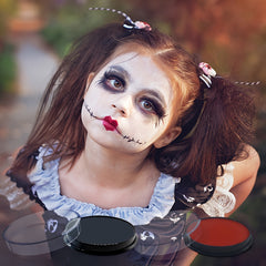 3 Colors Water-based Face & Body Paint Halloween Makeup