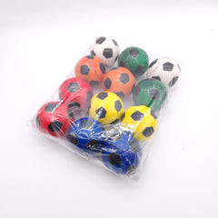 12pcs Sponge Balls Colorful Square Football Random Funny Interactive Toys