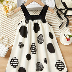 Polka Dot Cami Princess Dress For Toddler Girls
