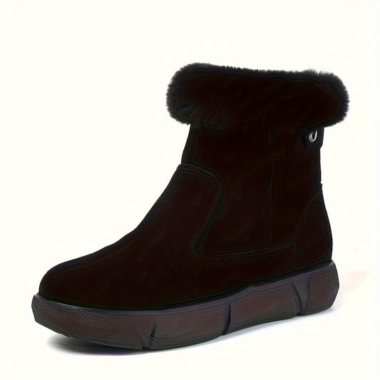 Women's Winter Snow Boots Soft Plush Warm Comfortable Slip On Winter Boots
