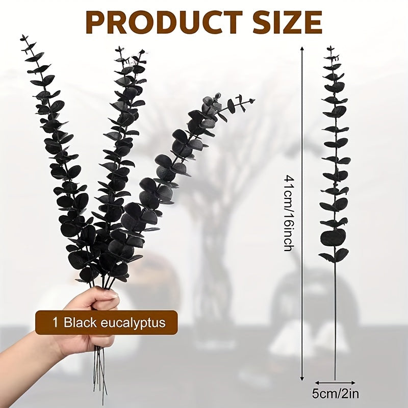 20pcs Eucalyptus Stems Decor Artificial Greenery for Wedding Centerpiece