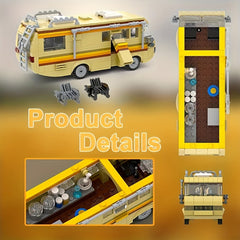 Classic Film and Television Building Block Car Model Ornament