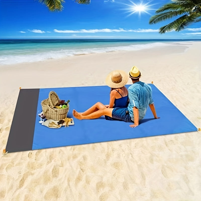 Large Waterproof Beach Blanket 82x198 cm | Sandproof Picnic Blanket