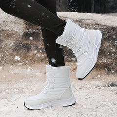 Women's Anti Slip Winter Snow Boots High Tube Hiking Boots