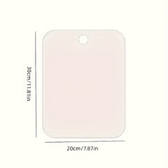 Acrylic Shower Mirror Men's Shaving Mirror Frameless Skincare Mirror